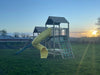Midwest Climbing Frame with Tube Slide
