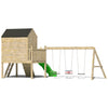 Commercial Treetop Retreat Climbing Frame And Playhouse