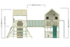 The Indiana Climbing Frame with Playhouse