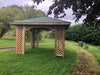 Tamworth 3m x 3m Wooden Gazebo with Shingle roof