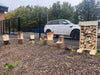 Set of 6 log Stools