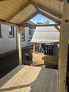 Apex 4m x 2m Treated Wooden Gazebo