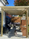 Atlas 3.6m x 5m Heavy Duty Wooden Treated Pergola