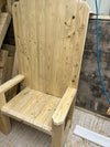 Wooden Kings Chair