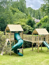 Midwest Climbing Frame with Tube Slide