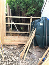 Venetian/ Slatted fence