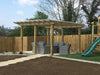 Neptune 3.6m x 4.8m Heavy Duty Wooden Treated Pergola