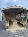 3m x 4m Perspex Seating Room
