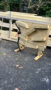 Wooden Water-wall and Pump