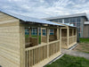 3m x 3m Outdoor BBQ Area