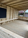 4.8m x 2.4m Outdoor BBQ Area