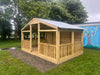 3m x 4.5m Outdoor BBQ Area