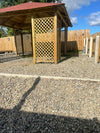 Mercia 4m x 4m Wooden Gazebo with shingle roof