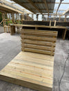 Sandpit with lid and Shelves