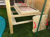 The Michigan Climbing Frame with sandpit picnic Table