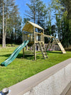 Nebraska Climbing Frames with Slide and Second Den