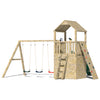 Woodland Climbing frame with enclosed bottom