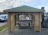 Tamworth 3m x 3m Wooden Gazebo with Shingle roof