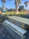 Heavy Duty Garden Table with Benches